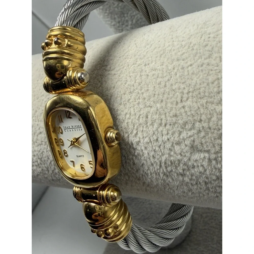 Joan Rivers Classics New Battery Ladies Cuff Watch Do It Now 22MM 6